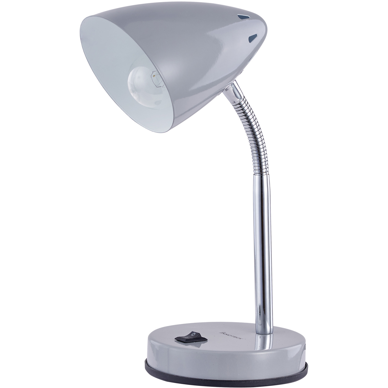 Adjustable Cone Desk Lamp - Grey