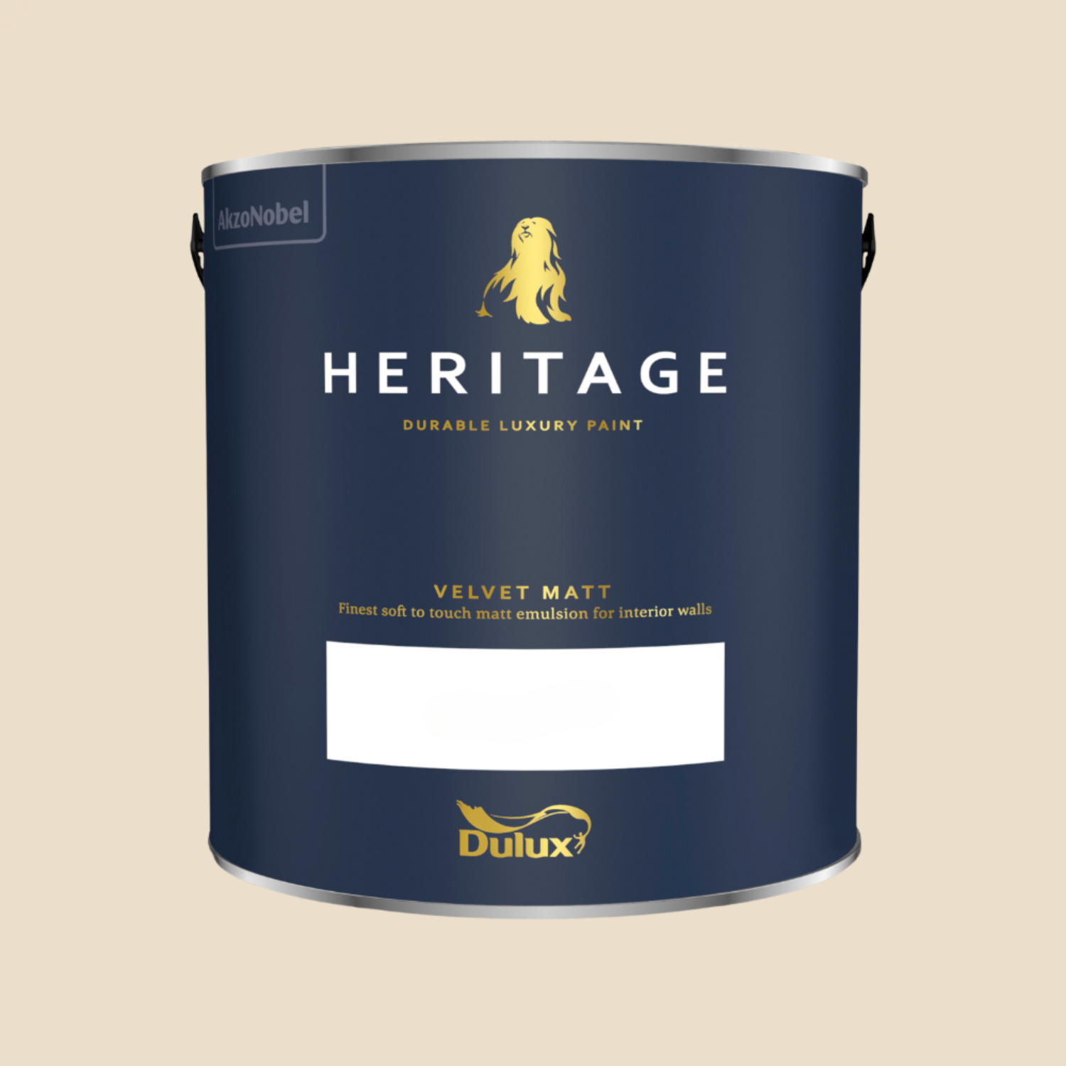 Dulux Heritage Walls and Ceilings Voile White Velvet Matt Emulsion Paint 2.5L