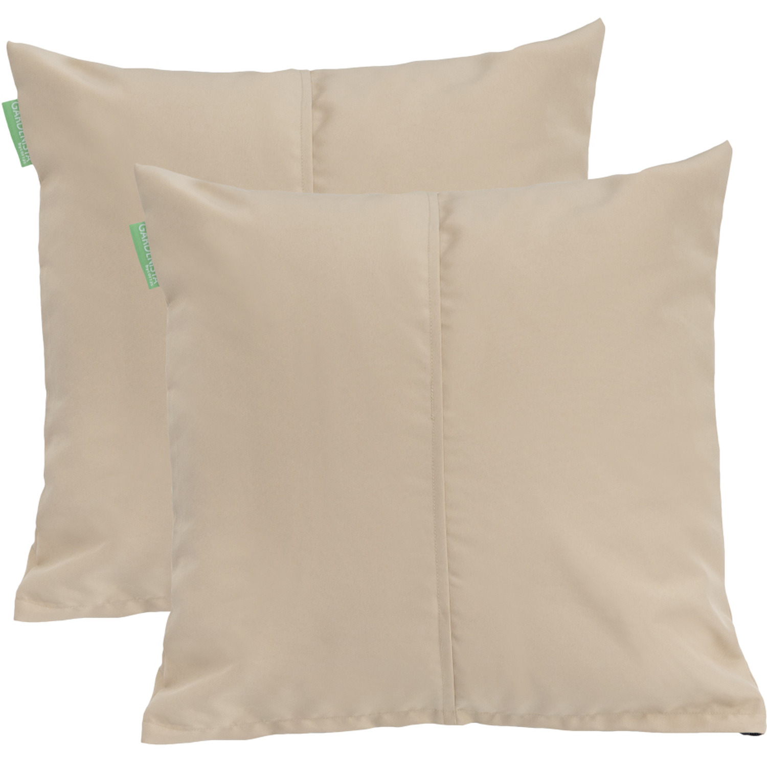 Premium 18" Centre Join Garden Scatter Cushion - Stone / 2
