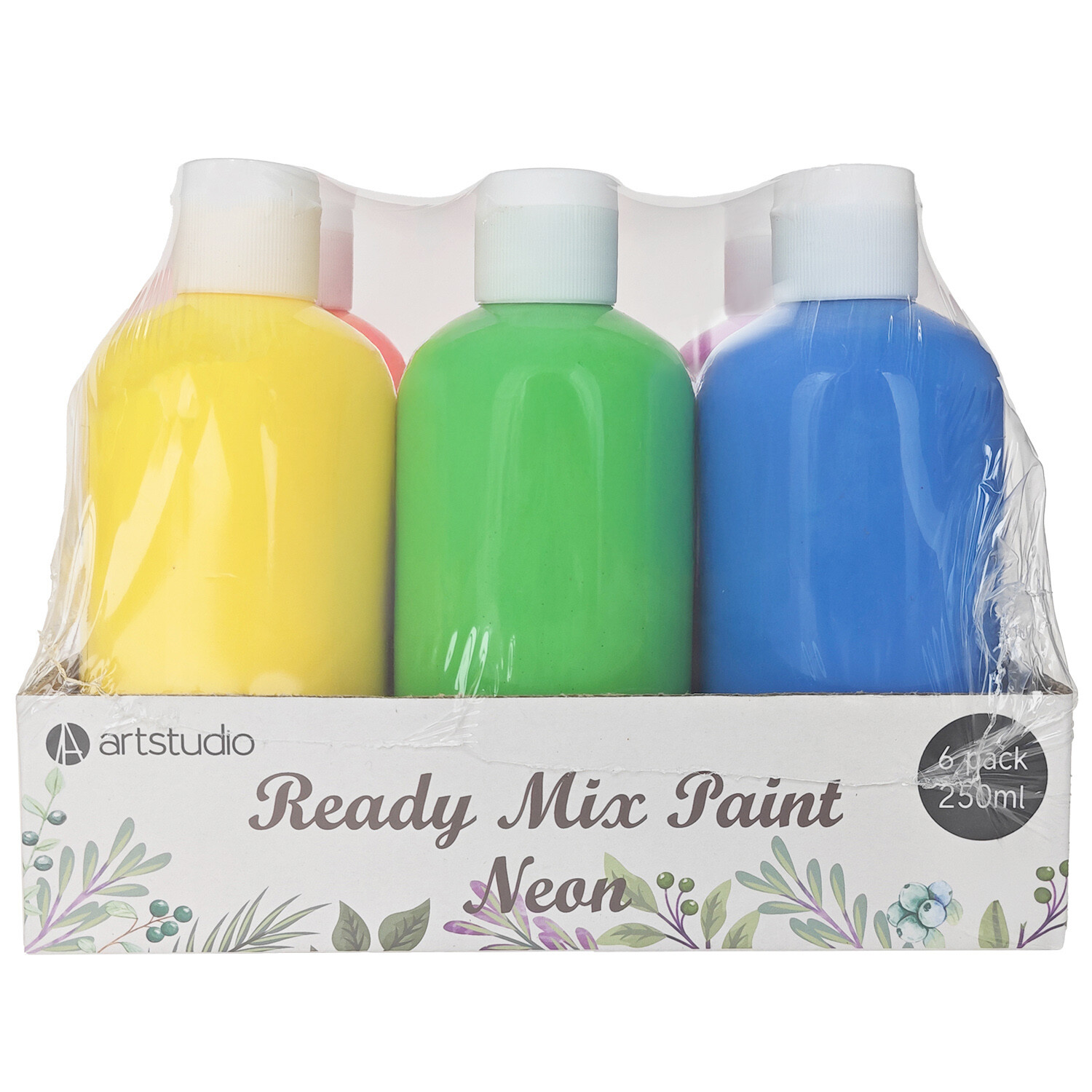 Pack of 6 Ready Mix Paint