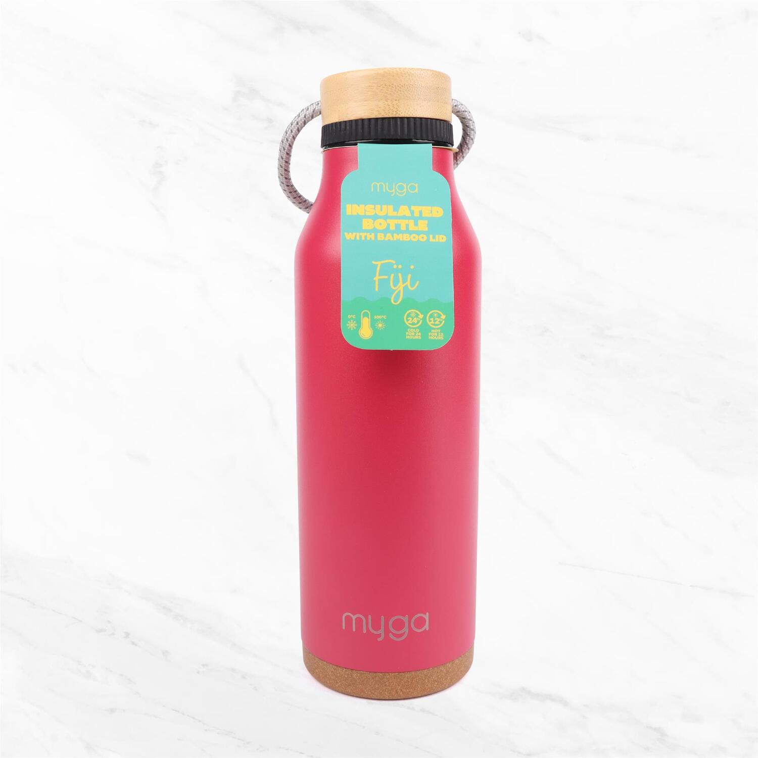 Image of Myga Round Bottle 700ml - Pink