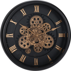 Gears Wall Clock Silent Steampunk
