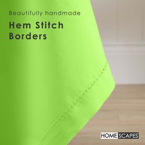 Lime Plain Cotton Round Tablecloth shot 9903377