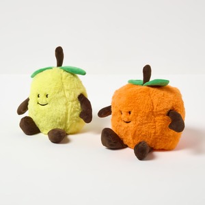 Lemon and Orange Doorstop Set of 2