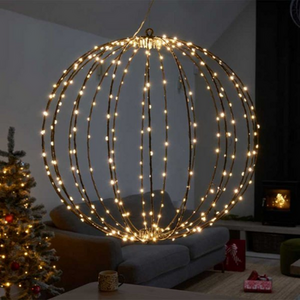 Christmas Twinkle Orb with 360 Warm White LEDs