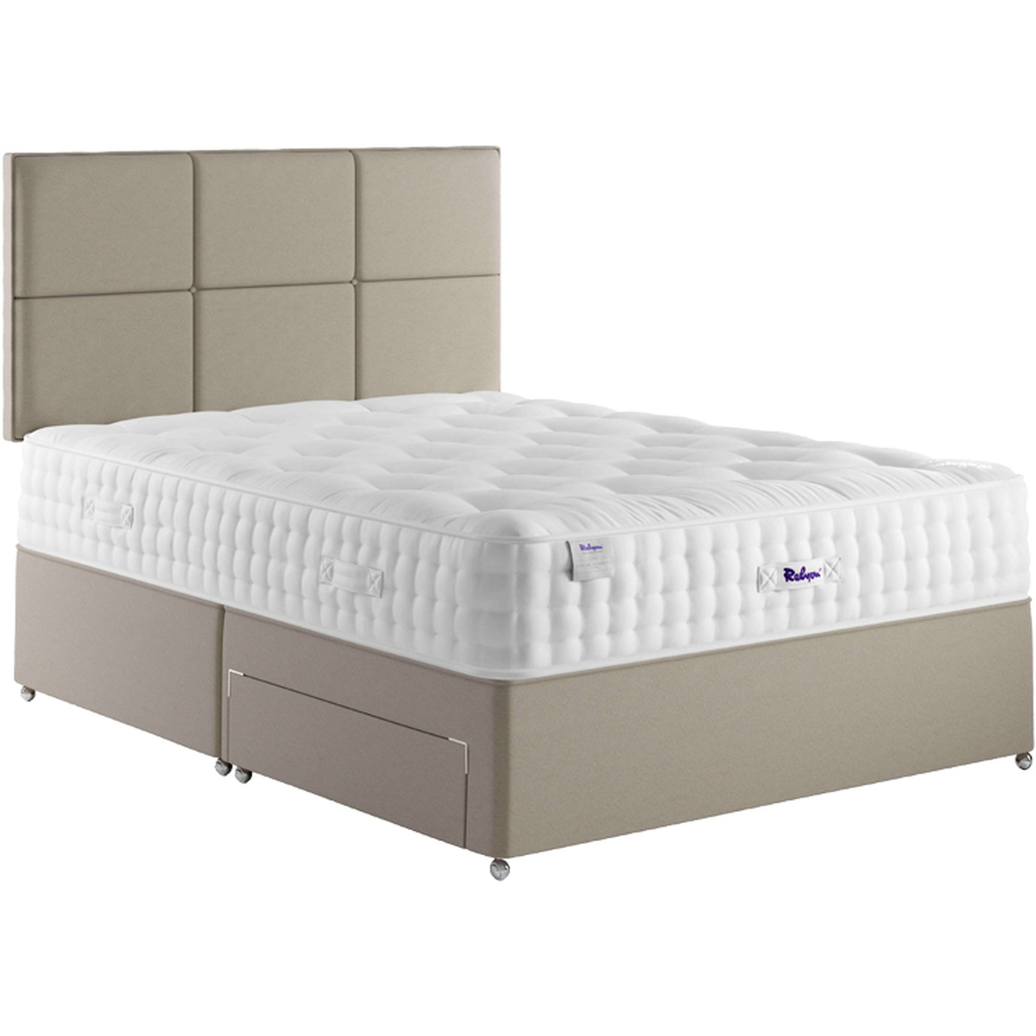 Relyon Luxury Pashmina 2350 Pocket Mattress - White Single