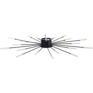 Livingandhome LED Fireworklike Ceiling Light Fixture with Remote Control