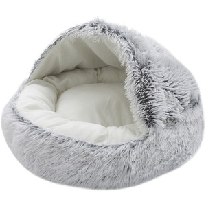 Soft Plush Cat and Dog Bed