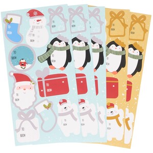 Pack of 50 Cute Sticker Tags