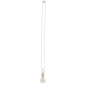 Luck Crystal Chip Potion Bottle Necklace