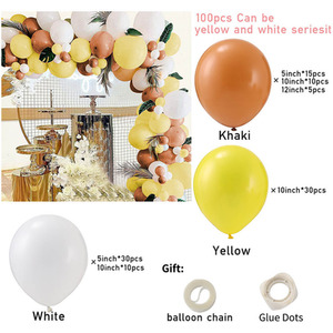 100pcs Pastel Balloon Party Decoration Set