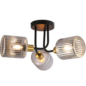 Roman 3 Arm Flush Ceiling Fitting