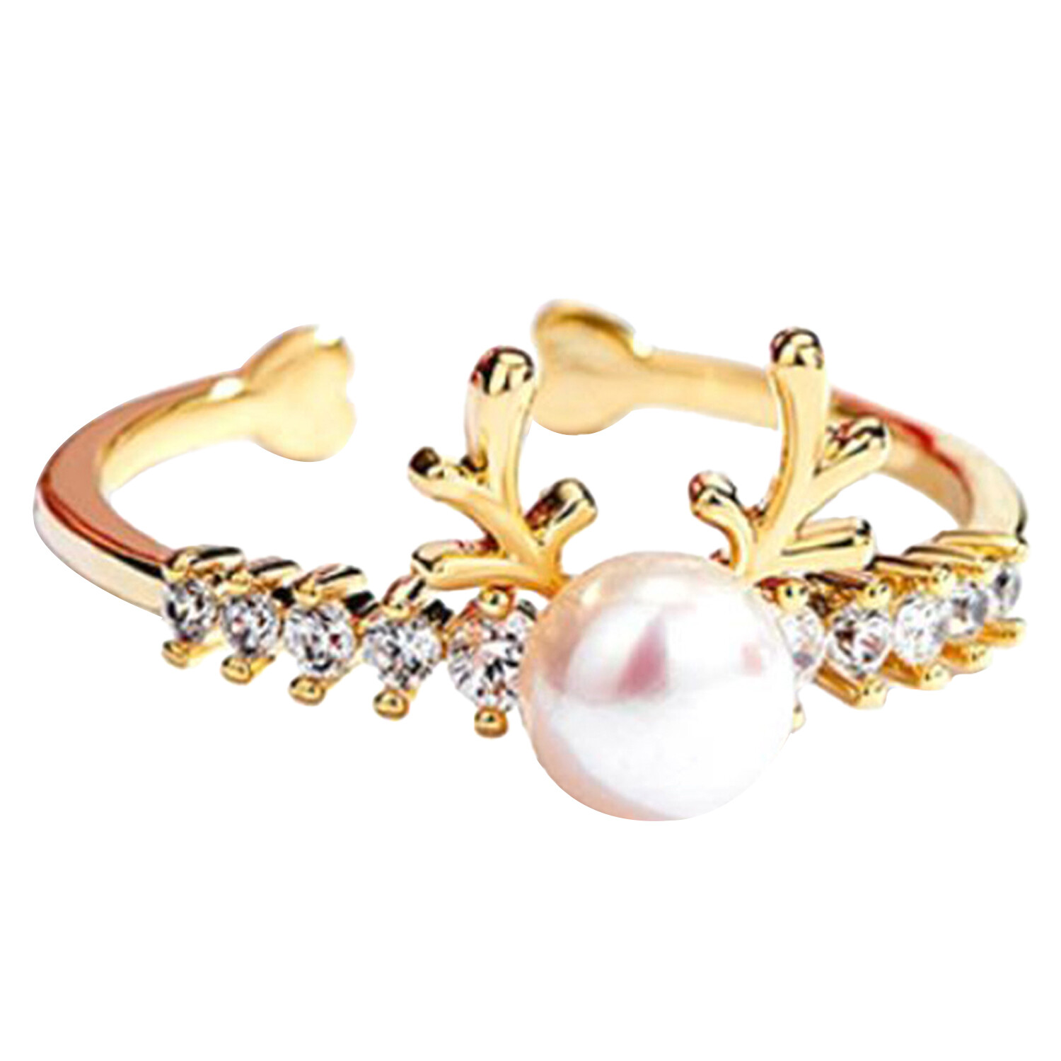 Christmas Reindeer Ring