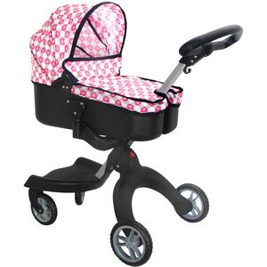 Dolls Pram Doll Carrier 2 in 1 Dolls Pushchair