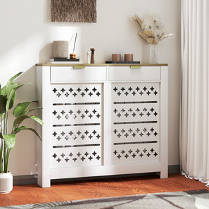 HOMCOM Radiator Cover with Flip Drawer for Living Room 820-485V01WT