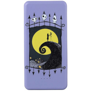 Nightmare Before Christmas 10000Mah Power Bank Jack and Sally Spiral