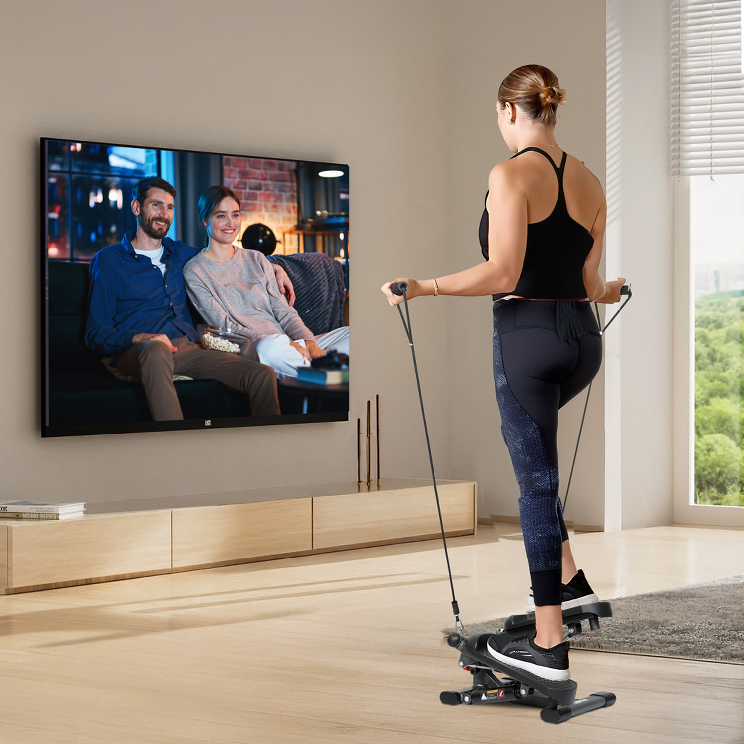 Adjustable Mini Stepper with LCD Display