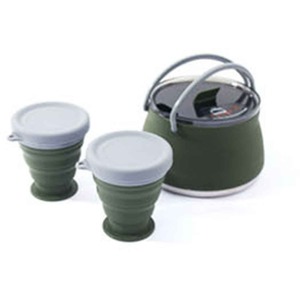Outdoor Camping Folding Kettle Set