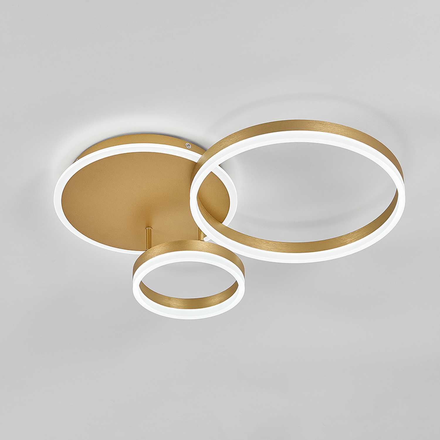 Loops Energy Efficient Led Ceiling Light - Gold