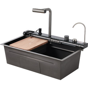 Darphe Drop in Kitchen Sink with Pull Out Tap