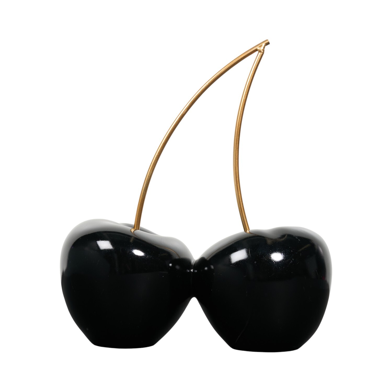 Image of Black and Gold Cherry Ornament