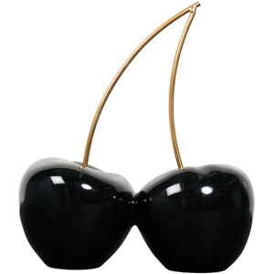 Black and Gold Cherry Ornament