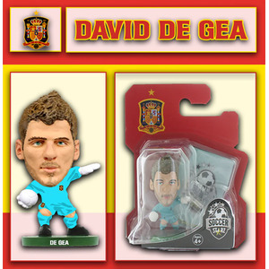 SoccerStarz Spain David De Gea - Home Kit 5cm Figure