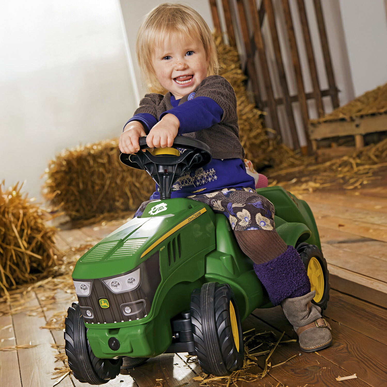 John Deere 6150R Kid's Mini Ride-On Tractor