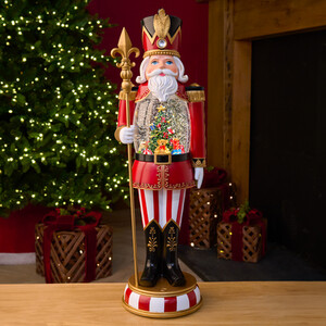 Christmas Nutcracker Glitter Spinner