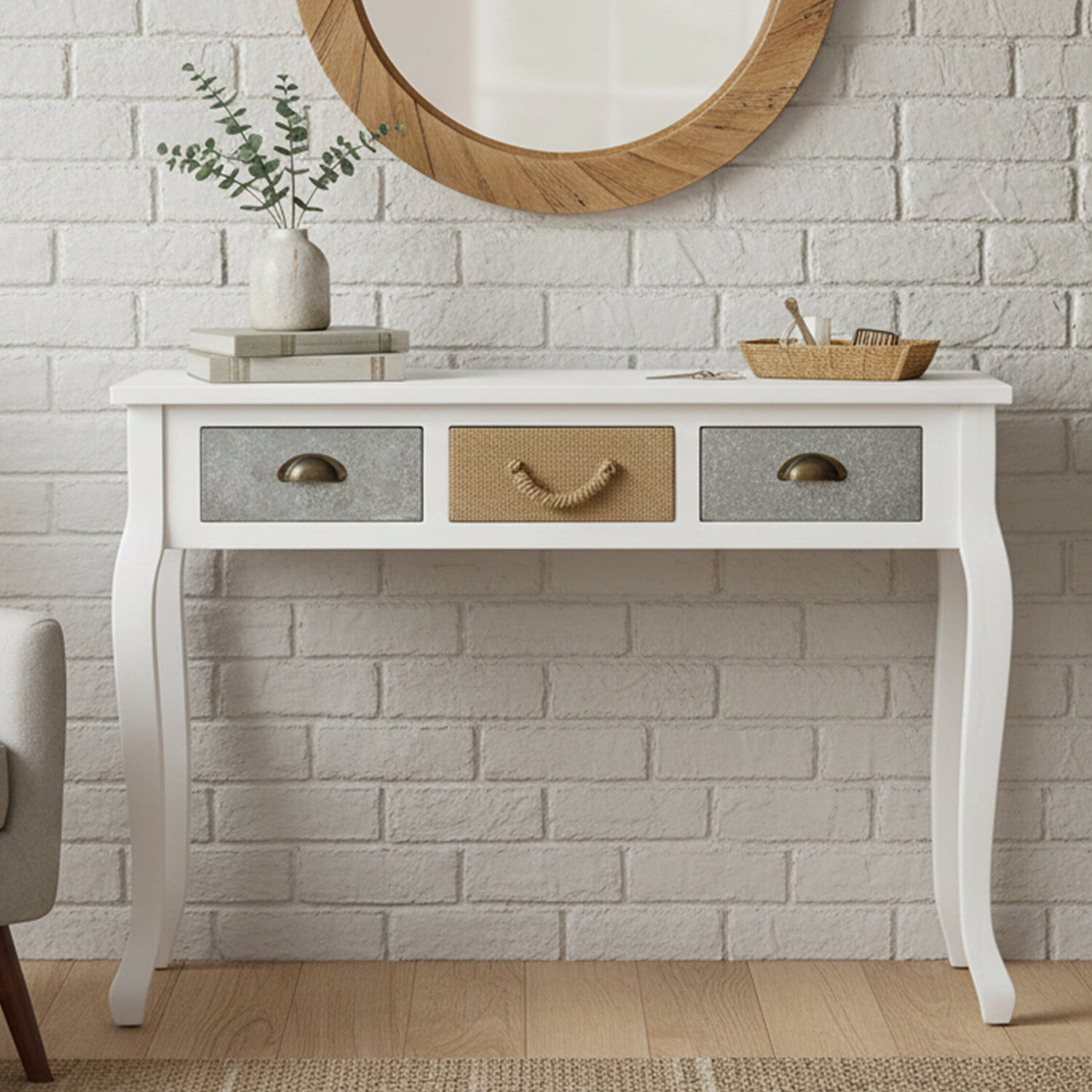 Weymouth Console Table - White