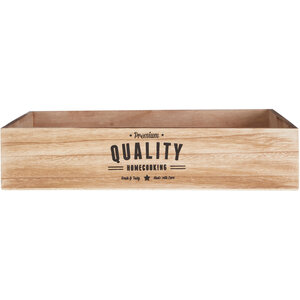 Naresso Natural Wood Premium Quality Storage Crate