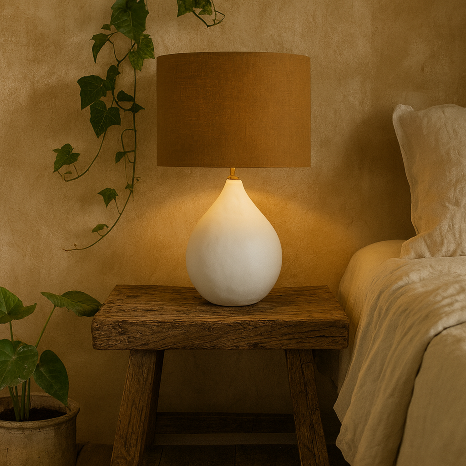 Image of Long Island Small Round Bamboo Table&hellip;