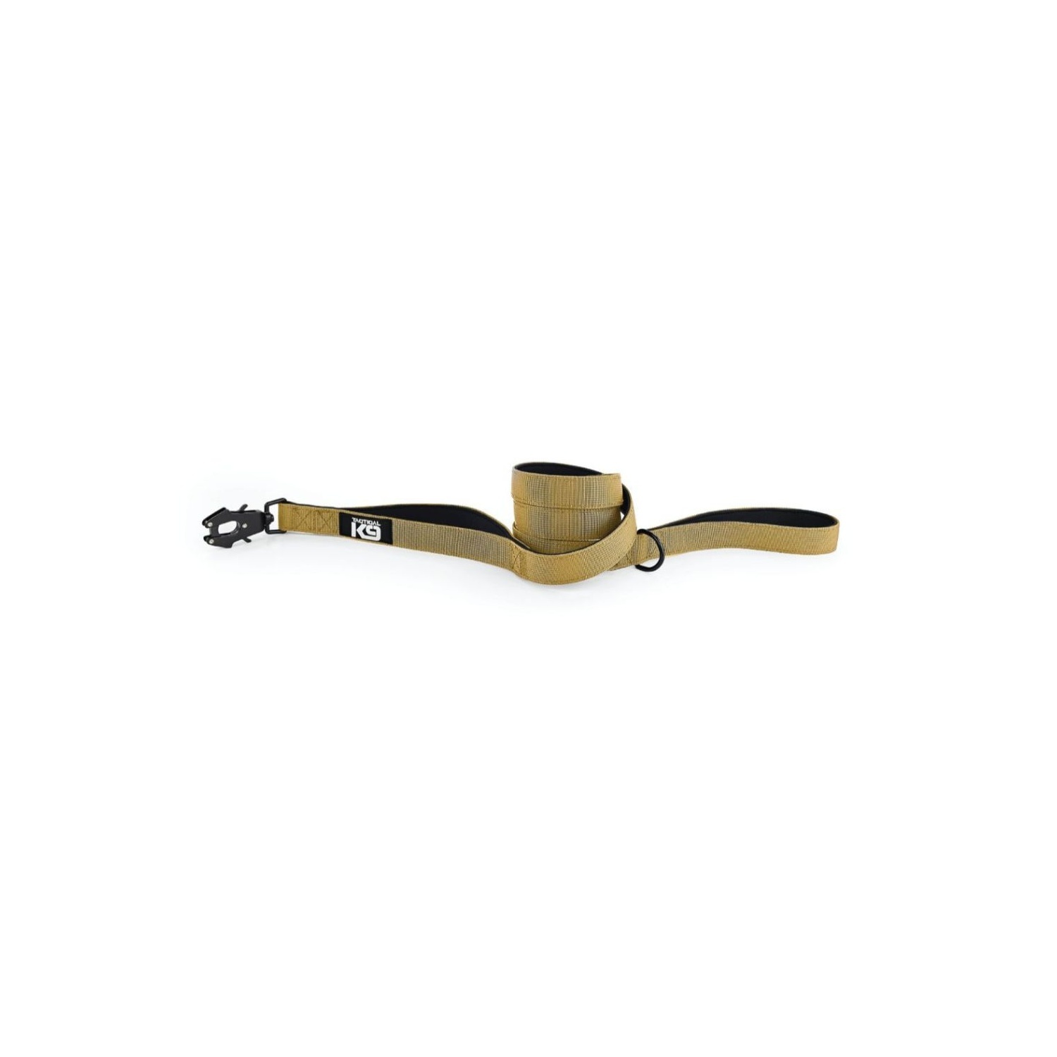 HugglePets Tactical K9 Endurance Dog Lead - Gold, 150cm - Sand
