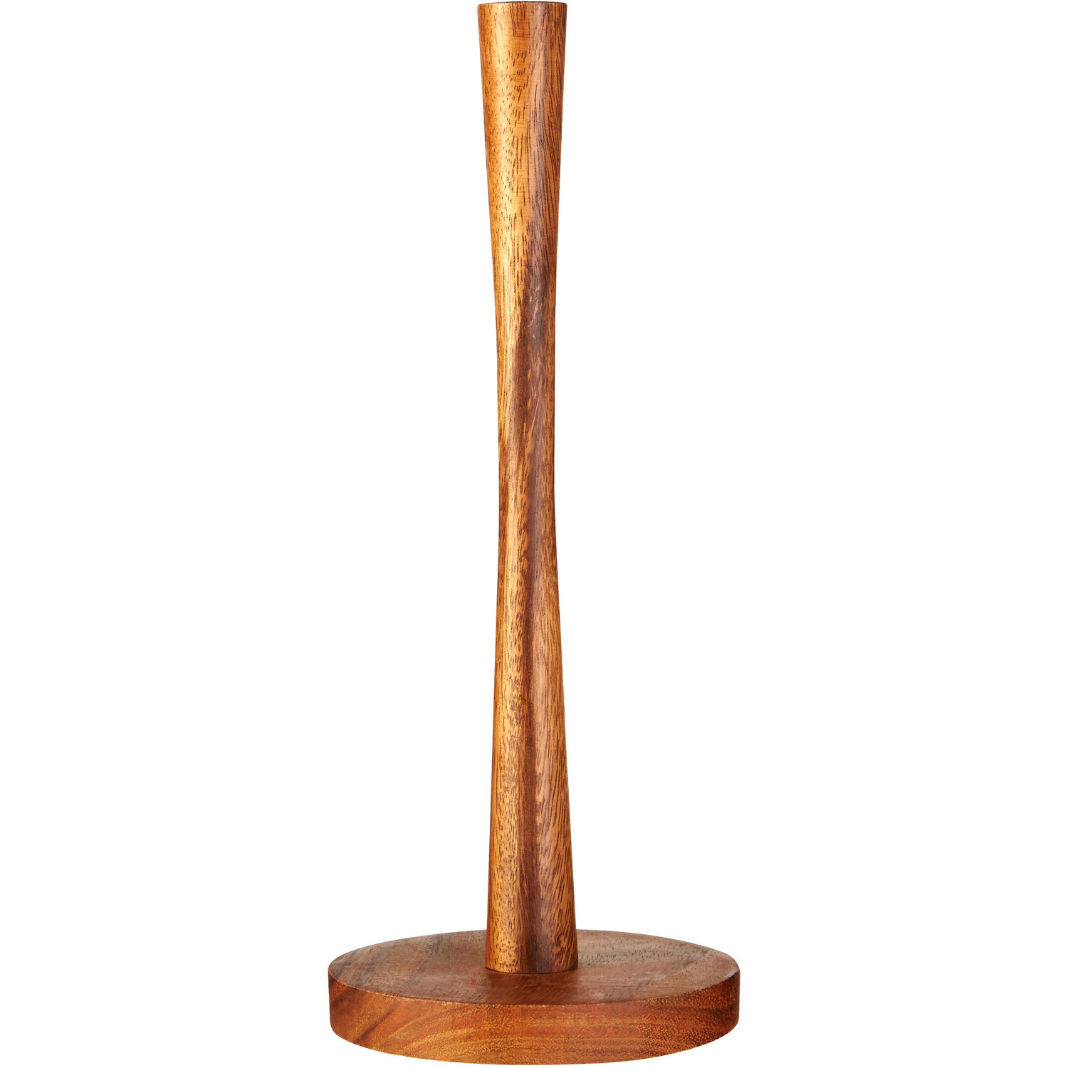 Kora Acacia Wood Kitchen Roll Holder - Brown