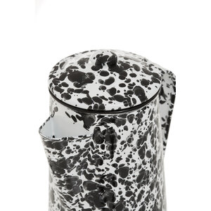Hygge Black And White Patterned Coffee Pot
