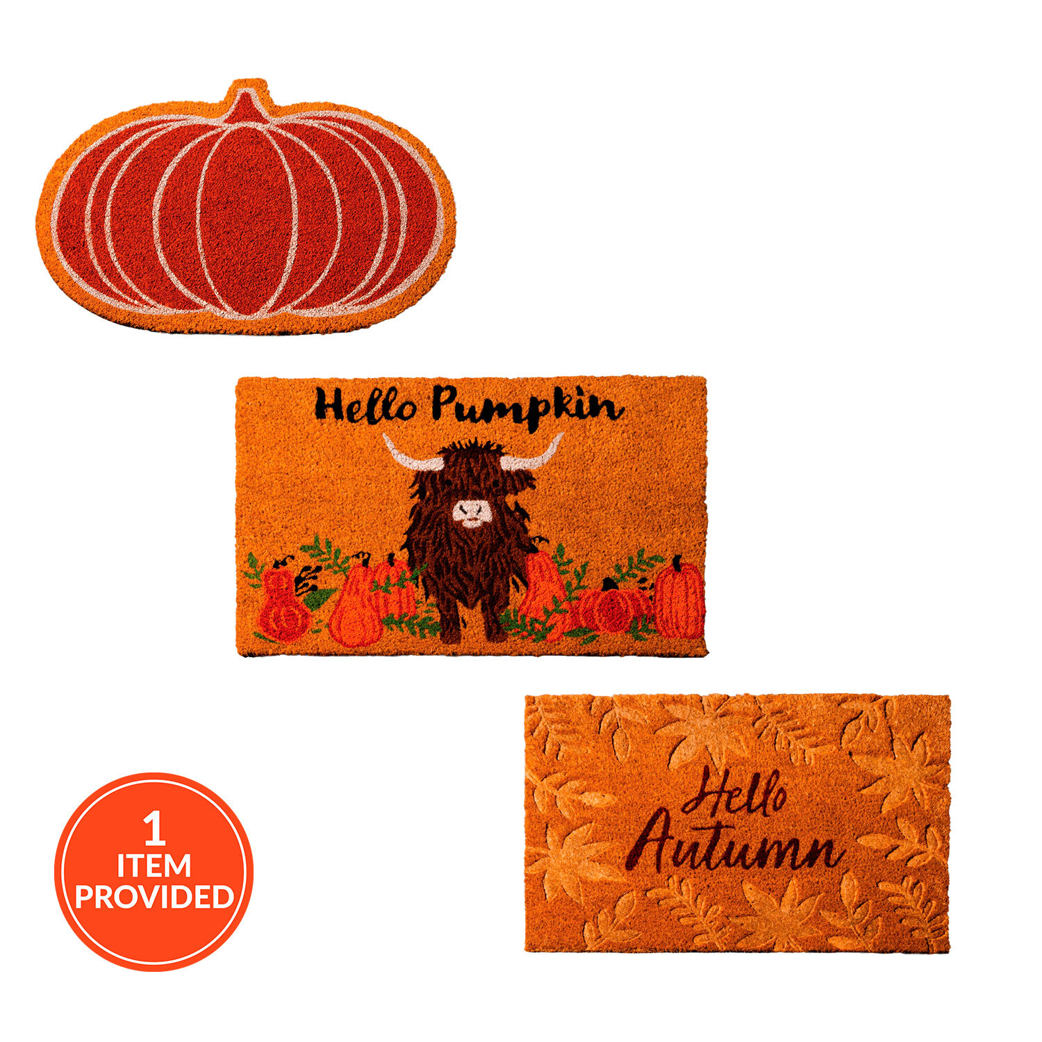Autumn Printed Coir Doormat - Image 1