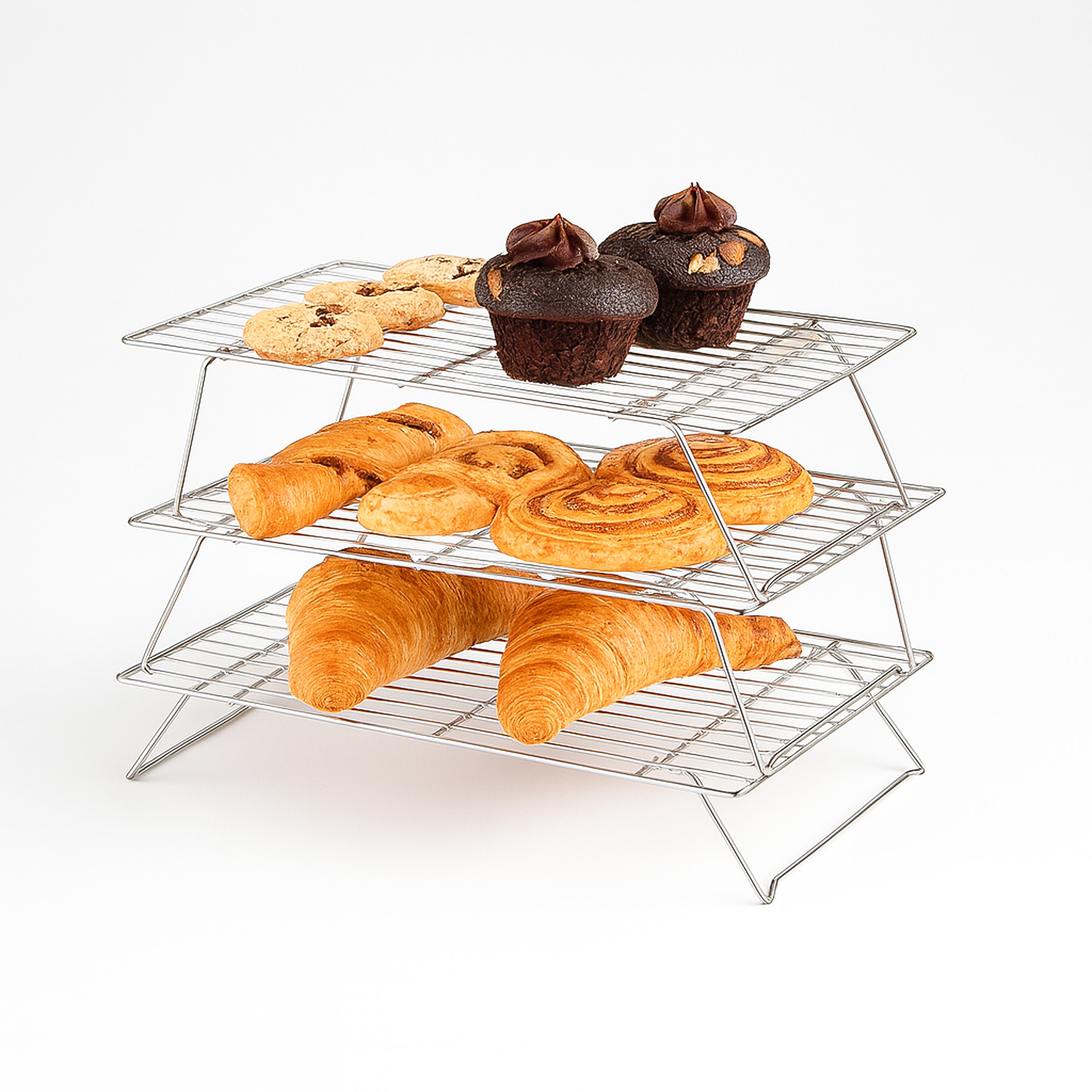Image of Innoteck 3 Tier Stackable Cake Cooling&hellip;