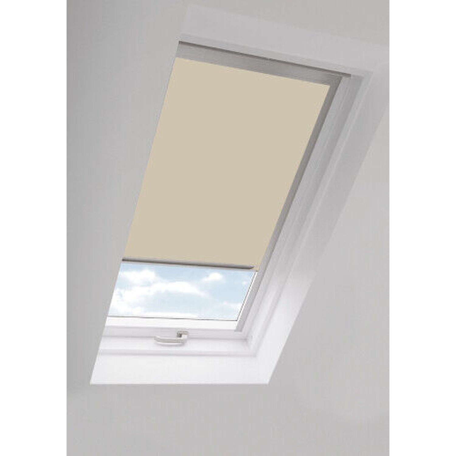 Grace Cream Thermal Out Skylight Roller Blinds (Velux Roof Windows G Codes) - Grace / 98D x 94W