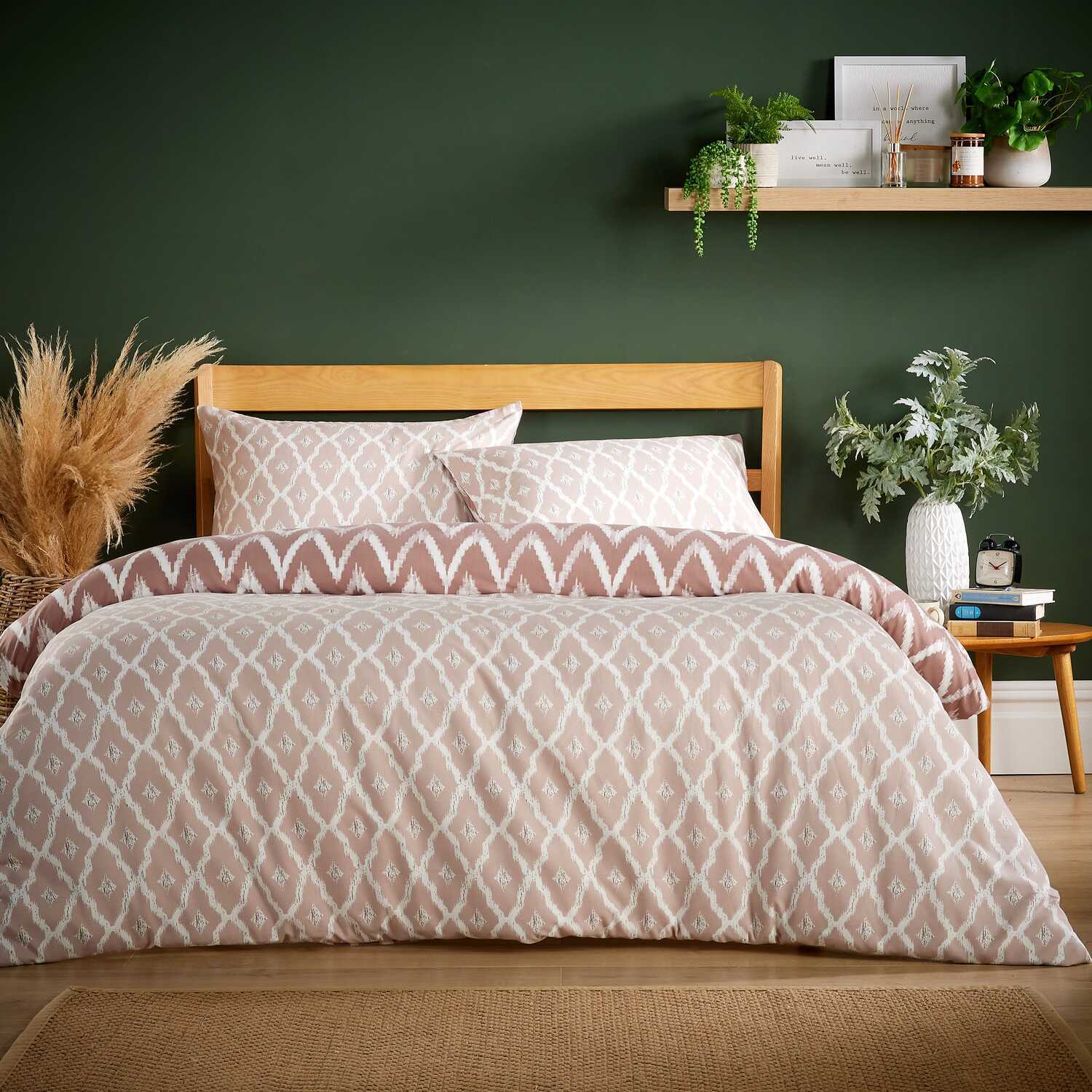 Madiera Flannel Duvet Set - Natural Double