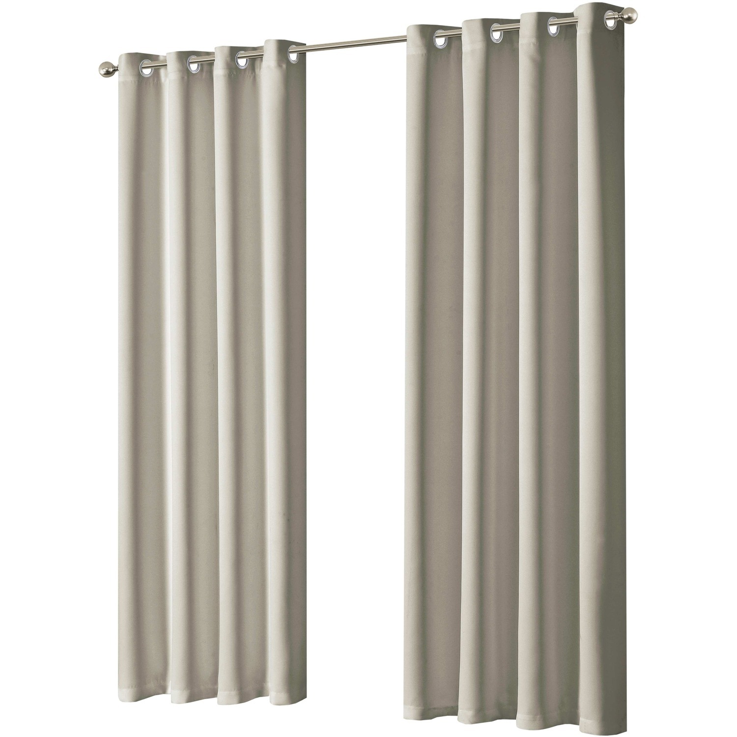 Blackout Curtains - Natural / 167cm / 137cm