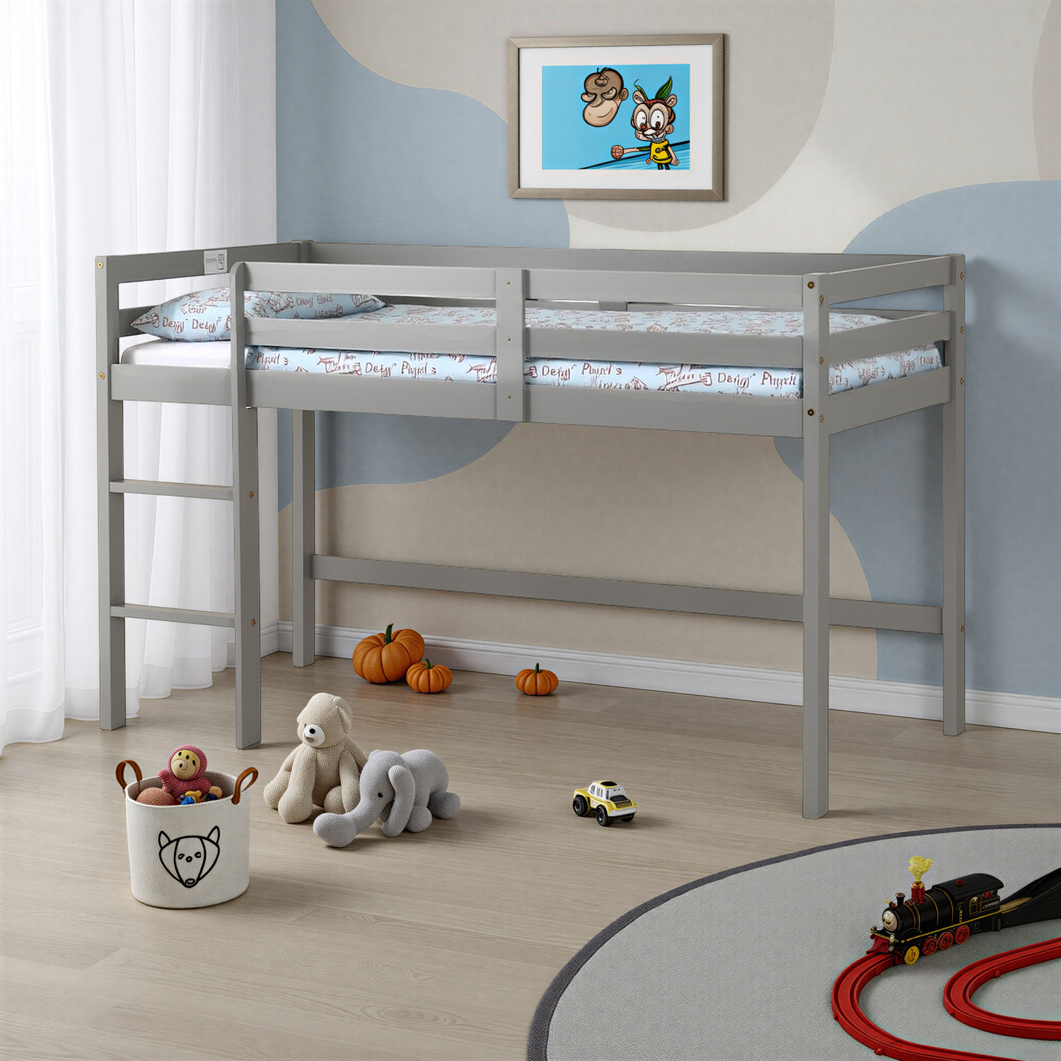 Panama Mid Sleeper - Grey Slate