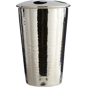 Vaco Hammered Bathroom Nickel Finish Toothbrush Holder