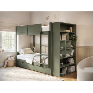 Ruby Wooden Bunk Bed with Storage