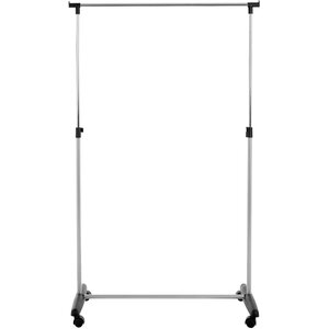 Ralesi Chrome Clothes Rail with Wheels