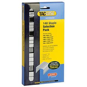 Tacwise 140 Heavy-Duty Staples (Type T50 G) Selection Pack 4400