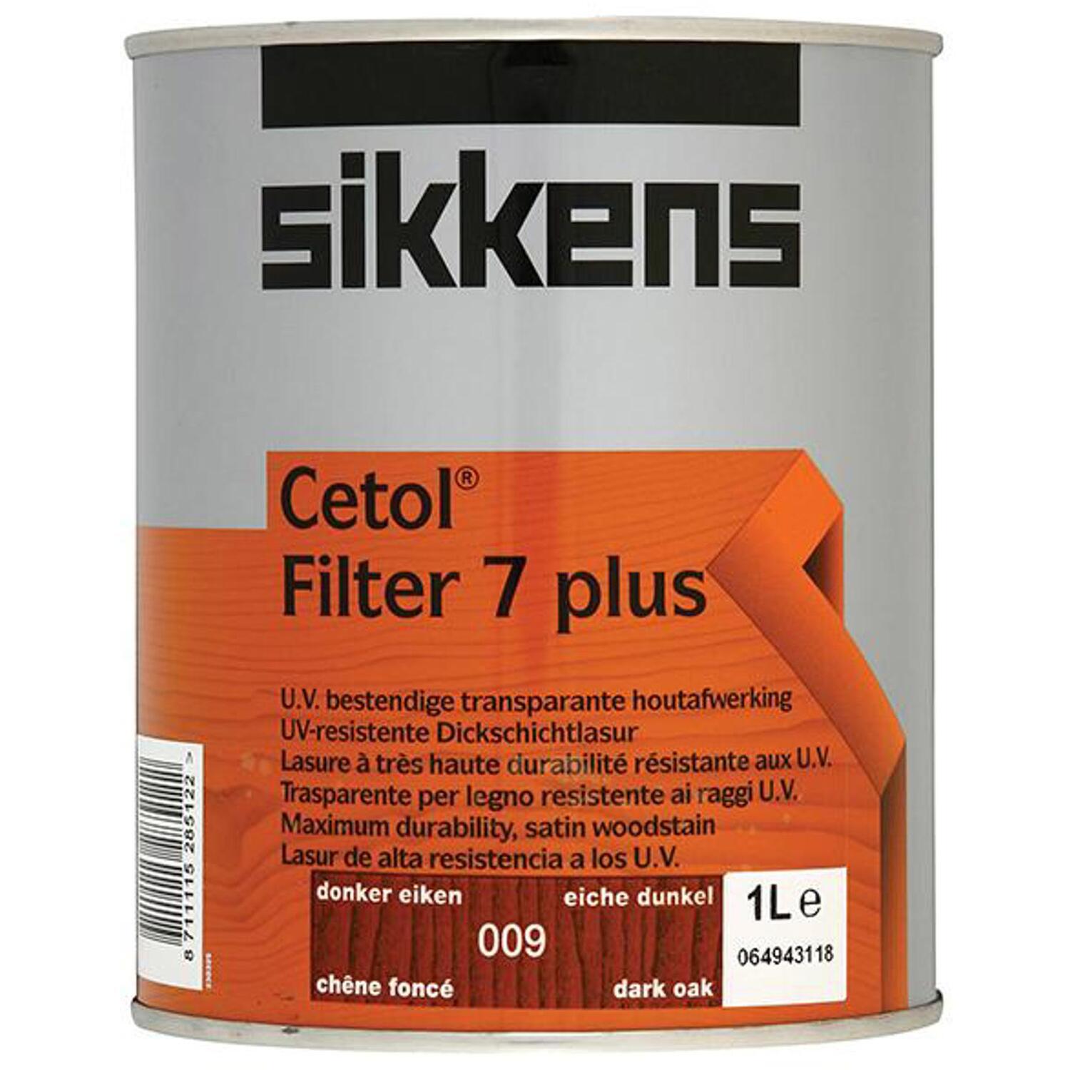 Sikkens 5085906 Cetol Filter 7 Plus Dark Oak 1 Litre - Image 8