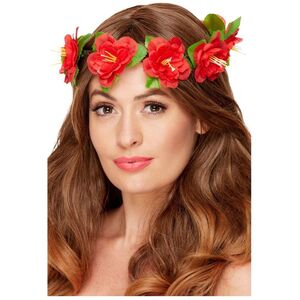 Smiffys Hawaiian Flowers Costume Crown