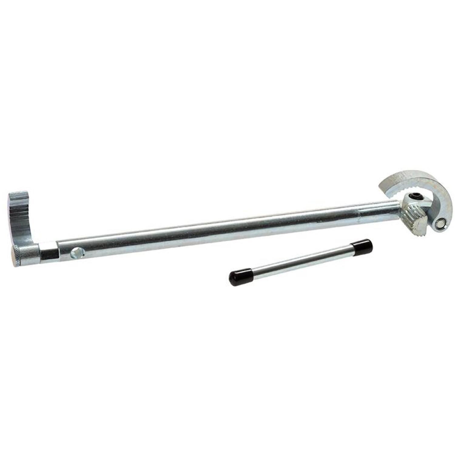 Monument 345V Adjustable 2 Jaw Basin Wrench Grip + - Grey - Image 1