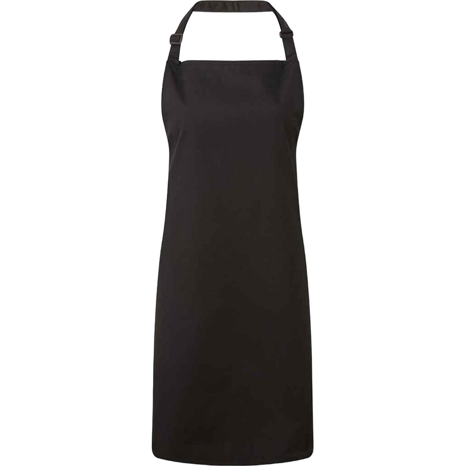 Premier Unisex Adult Colours Full Apron - Black