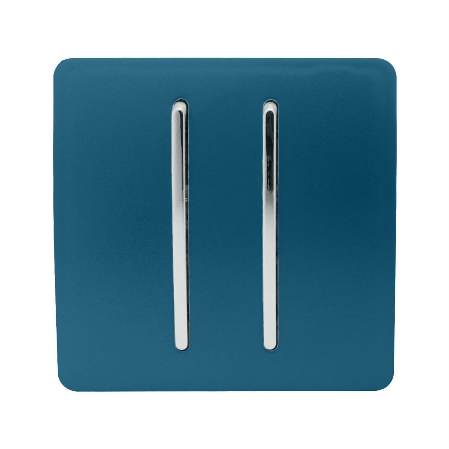 Trendi Switch Trendi 2 Gang (1X 2 Way & 1X Intermediate) 10 Amp Rocker Light Switch